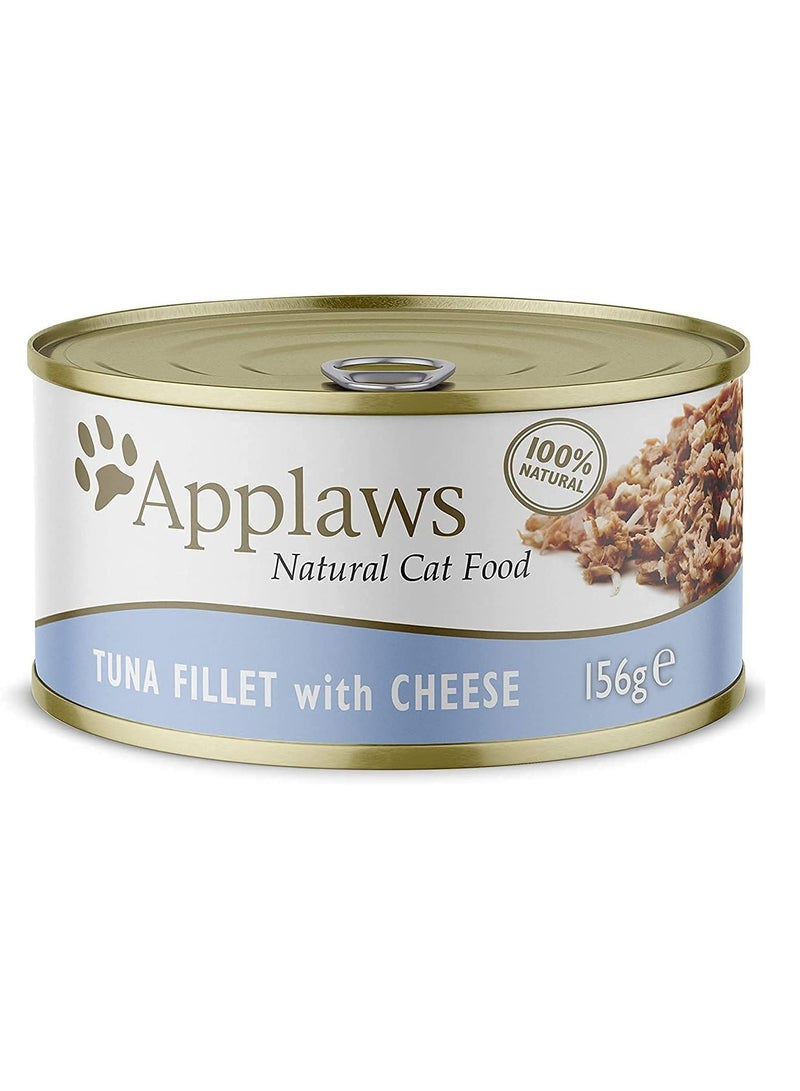 Applaws Cat Tuna with Cheese Wet Food Tin 10X156G - Image 2