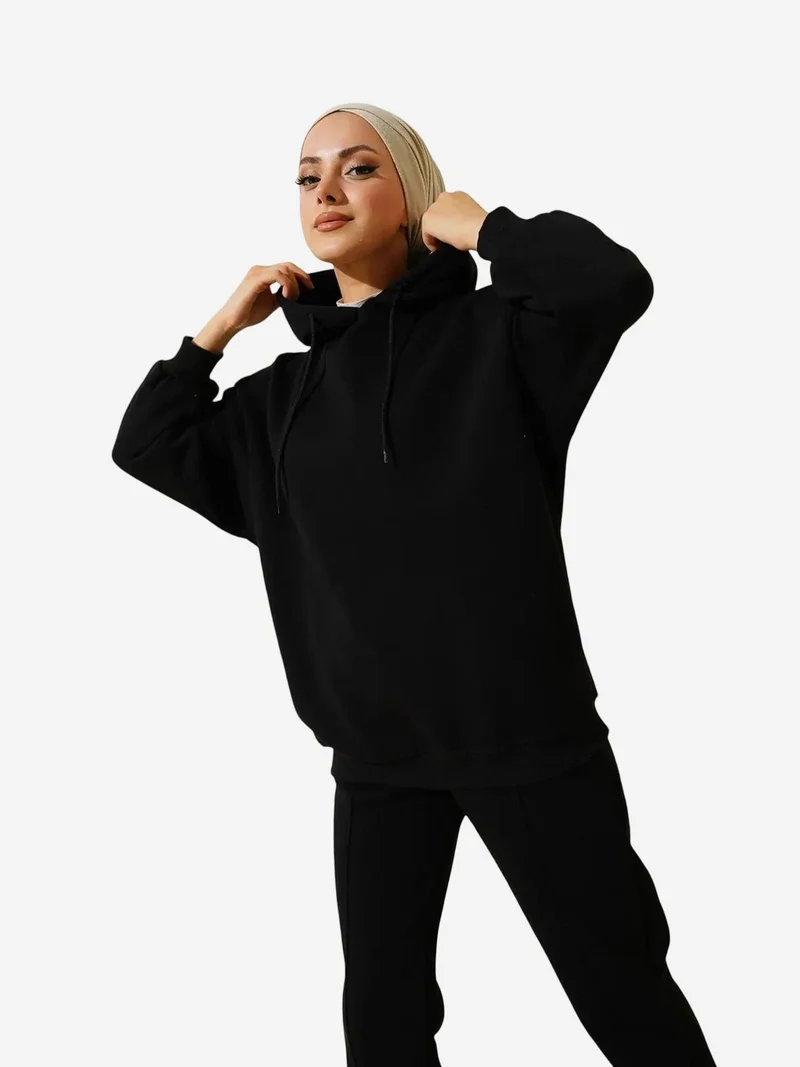 بيغ دارت طقم رياضي بغطاء رأس وبنطلون من