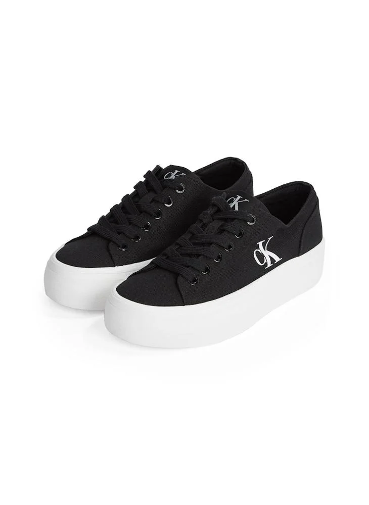 Calvin Klein Jeans VULCANISED FLATFORM LOW TRAINERS