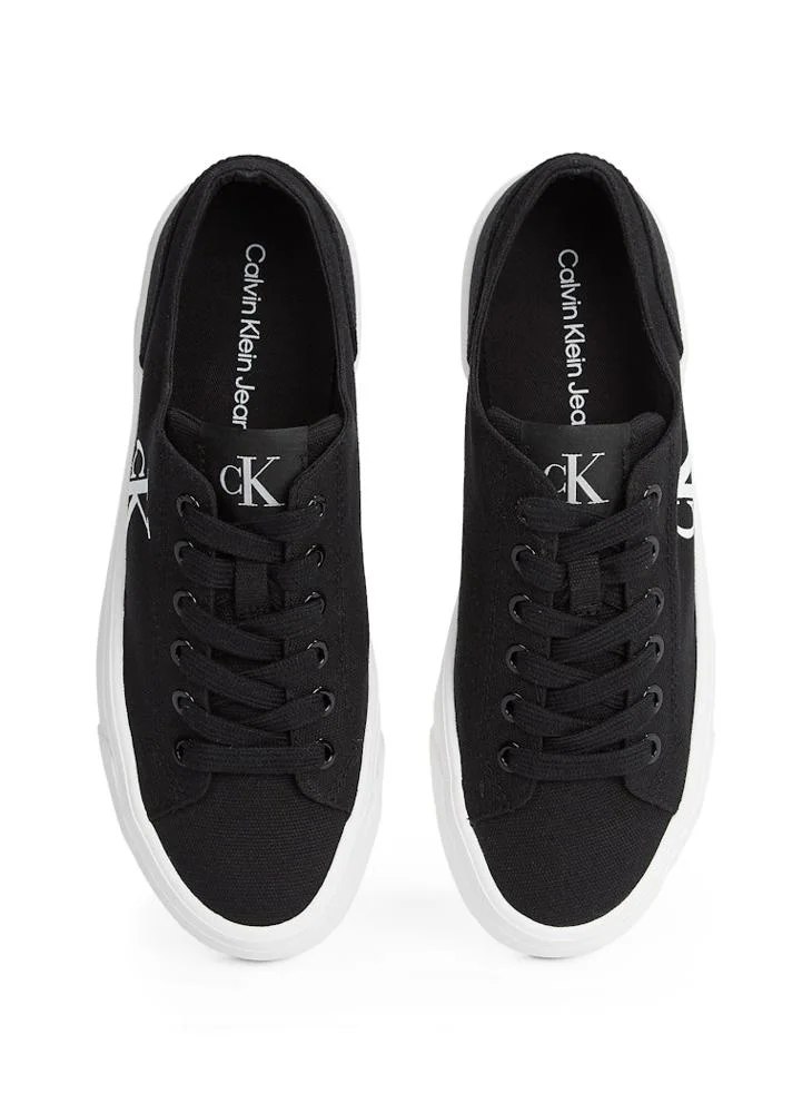 Calvin Klein Jeans VULCANISED FLATFORM LOW TRAINERS