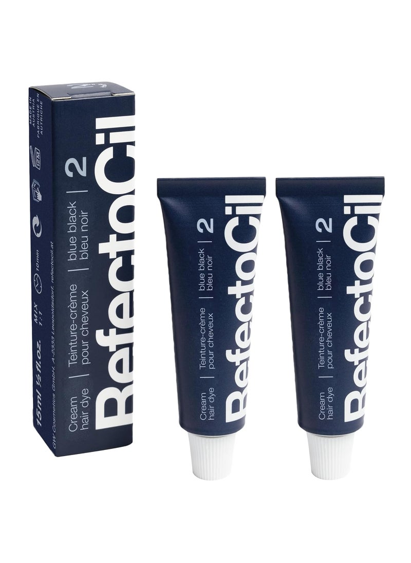 Refectocil - RefectoCil Cream Hair Dye 2Pack  Professional Hair Tint for LongLasting Color - Image 1