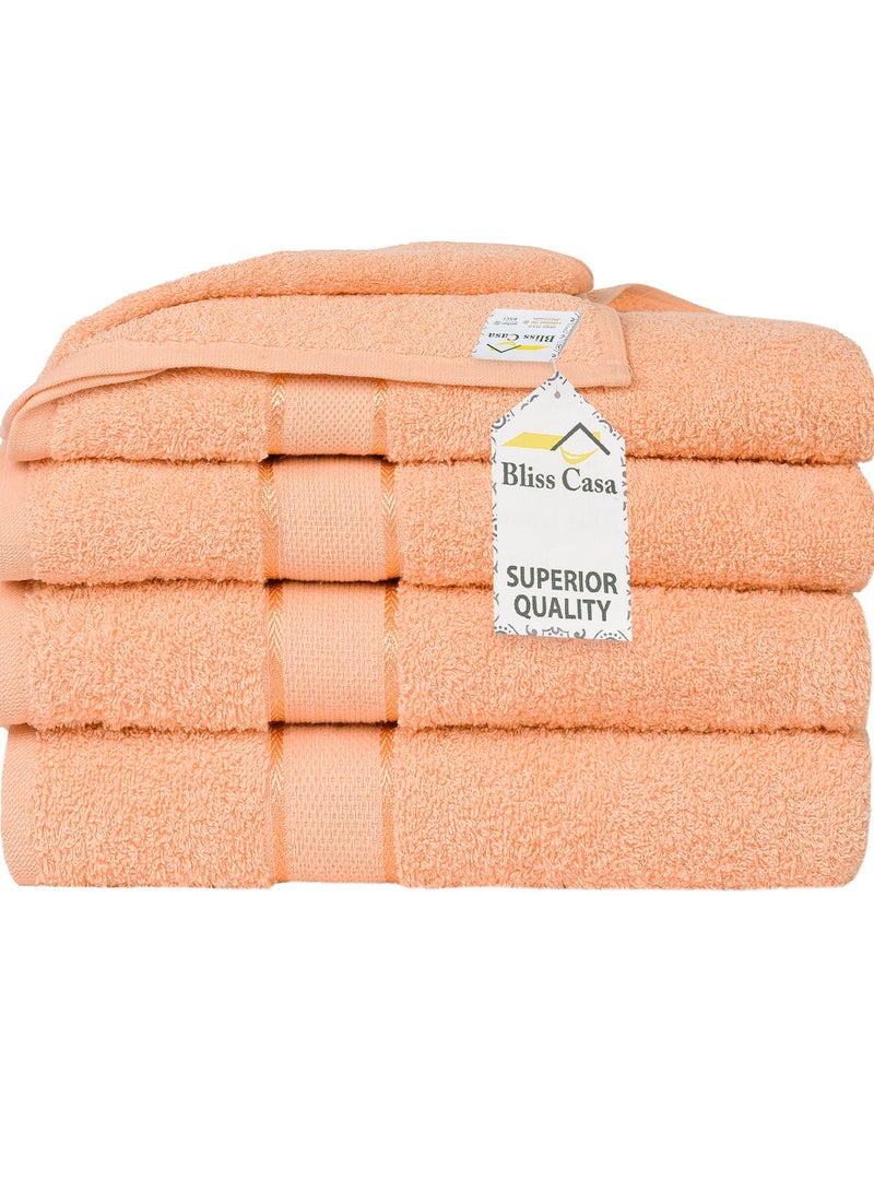 Bliss Casa Bath Towel Set (4 Pack, 70 X 140 cm) - Quick Drying Highly Absorbent Thick Bathroom Towels - Soft Hotel Quality for Bath and Spa - Image 1