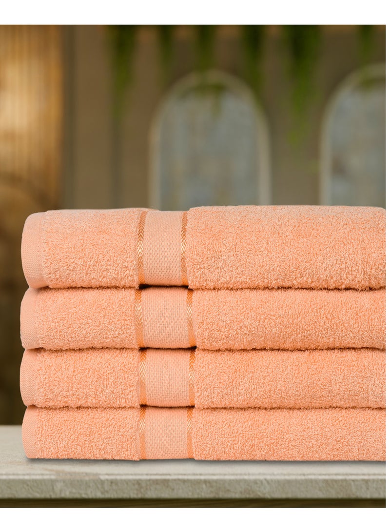 Bliss Casa Bath Towel Set (4 Pack, 70 X 140 cm) - Quick Drying Highly Absorbent Thick Bathroom Towels - Soft Hotel Quality for Bath and Spa - Image 4