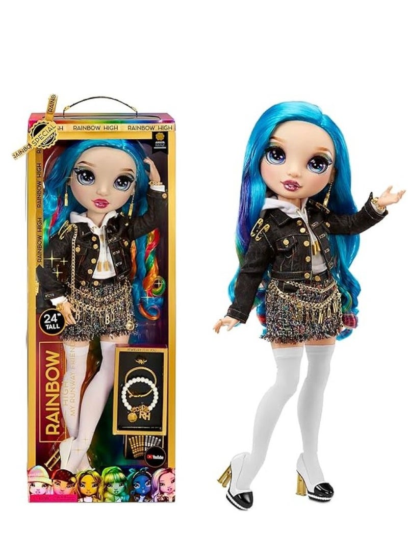 RAINBOW HIGH - My Runway Friend, Amaya Raine New 24-Inch Fashion Doll & 25+ Accessories - Image 1