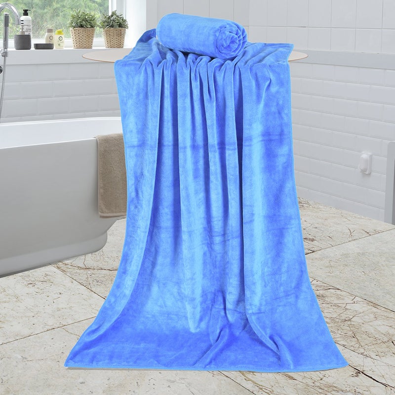 جي ام ال منشفة Microfiber Microfiber 2 باك (30 "" × 60 "") - استخدام إضافي للتجفيف السريع متعدد الأغراض كمناشف للياقة الاستحمام الرياضية مناشف اليوغا - Image 4