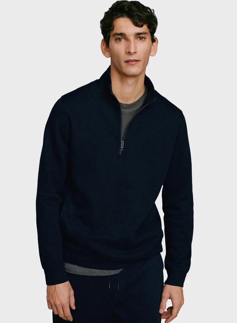 Mango Man Essential Crew Neck T-Shirt