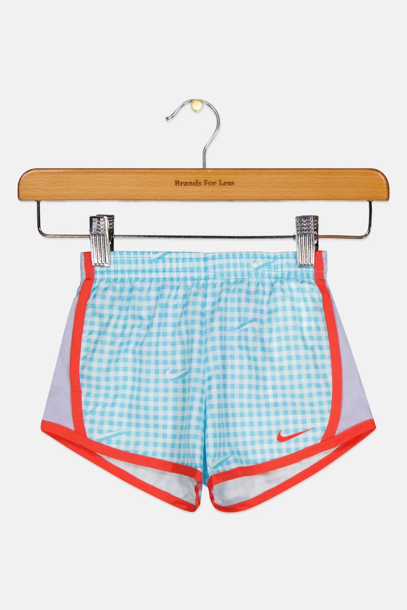 Nike Toddlers Girl Sportswear Fit Brand Logo Training Shorts, Multicolor - Image 2