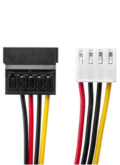 Generic 4-Pin SATA Female Power Adapter Cable – 20cm – Compatible with Hikvision DVR/NVR, Hard Drive Power Connector  - Image 4