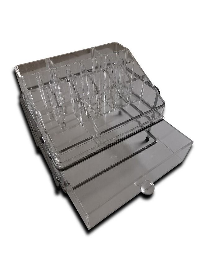 Generic Cosmetic Jewelry Rack Makeup Organizer Box Case 21 X 14 CM  - Image 5