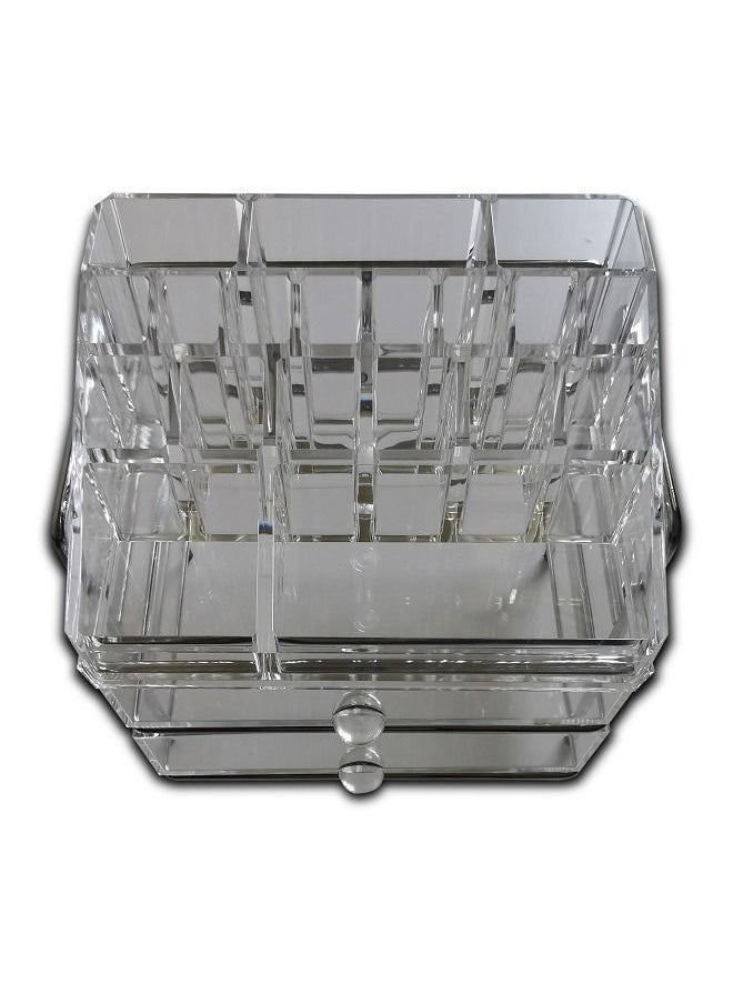 Generic Cosmetic Jewelry Rack Makeup Organizer Box Case 21 X 14 CM  - Image 4