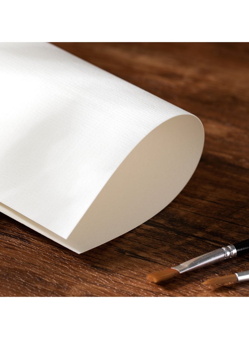 Deli ورق مائي دلي EC270-A6 فينولو A6 – 16 ورقة | 300 جرام وزن ثقيل ورق مائي | مثالي للرسم بالألوان المائية والأكريليك والحبر | امتصاص ممتاز وسهل للرسم. - Image 5