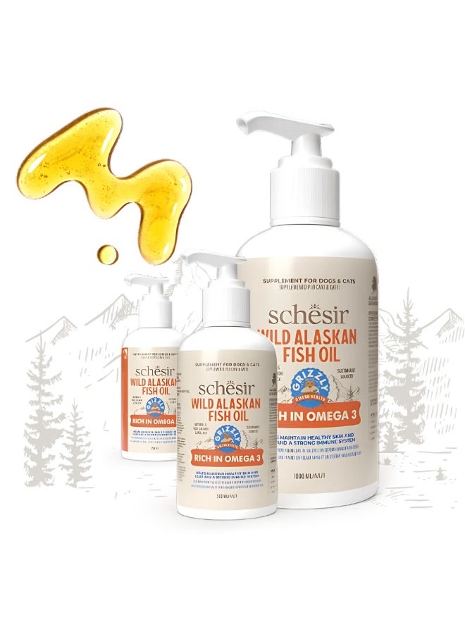 Schesir Wild Alaskan Fish Oil Omega Plus 250ml - Image 2