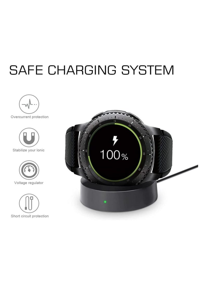 Gear S3 Charger, Gear S3 Smart Watch Charging Cradle Dock Compatible with Samsung Gear S3 Classic/Frontier Smart Watch - Image 4