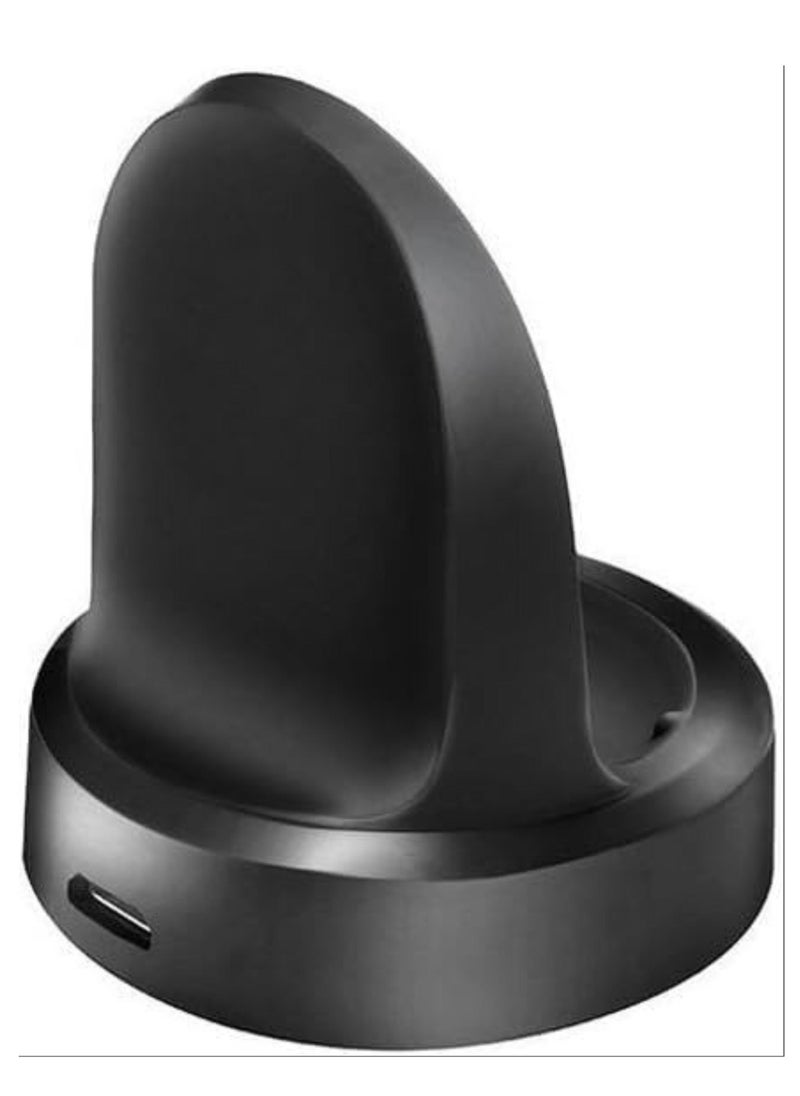 Gear S3 Charger, Gear S3 Smart Watch Charging Cradle Dock Compatible with Samsung Gear S3 Classic/Frontier Smart Watch - Image 1
