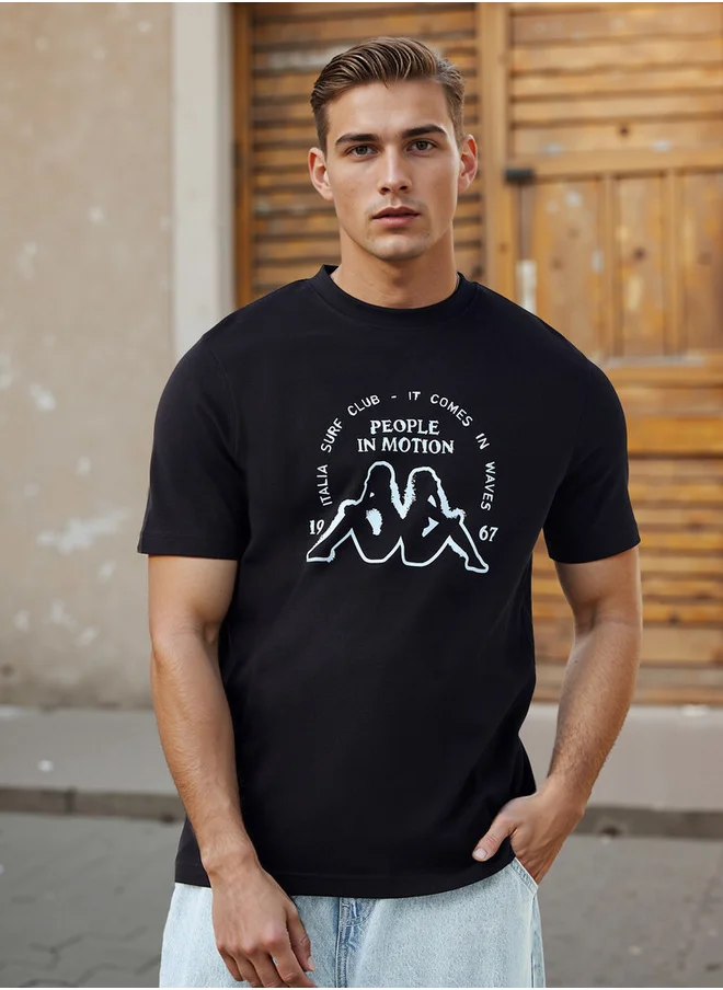 كابا Kappa Graphic Print T-shirt