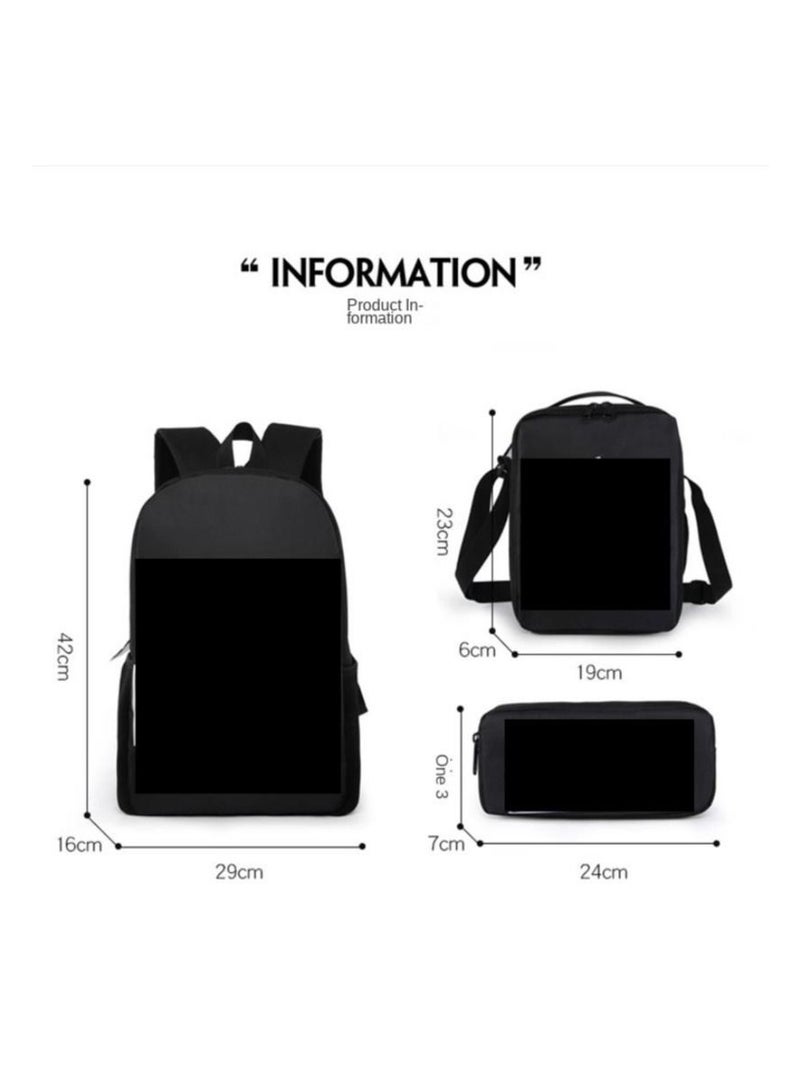 مارفل حقيبة ظهر مدرسية بطباعة سبايدرمان ثلاثية الأبعاد أحمر / أزرق أسود - Image 2