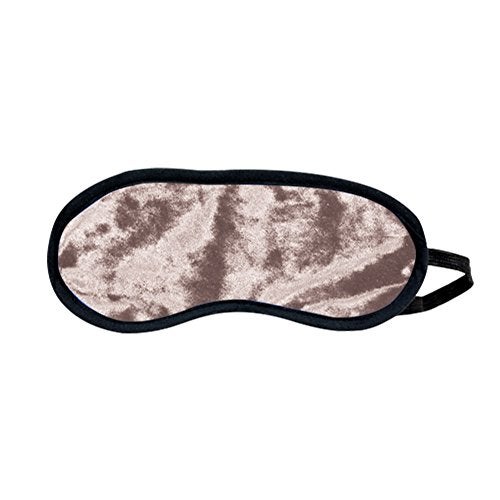 Cloudz Crushed Velvet Memory Foam Neck Pillow with Sleep Mask - Pink - Image 4