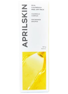 APRILSKIN Real Calendula Peel Off Pack, 3.52 oz (100g)  - Image 1