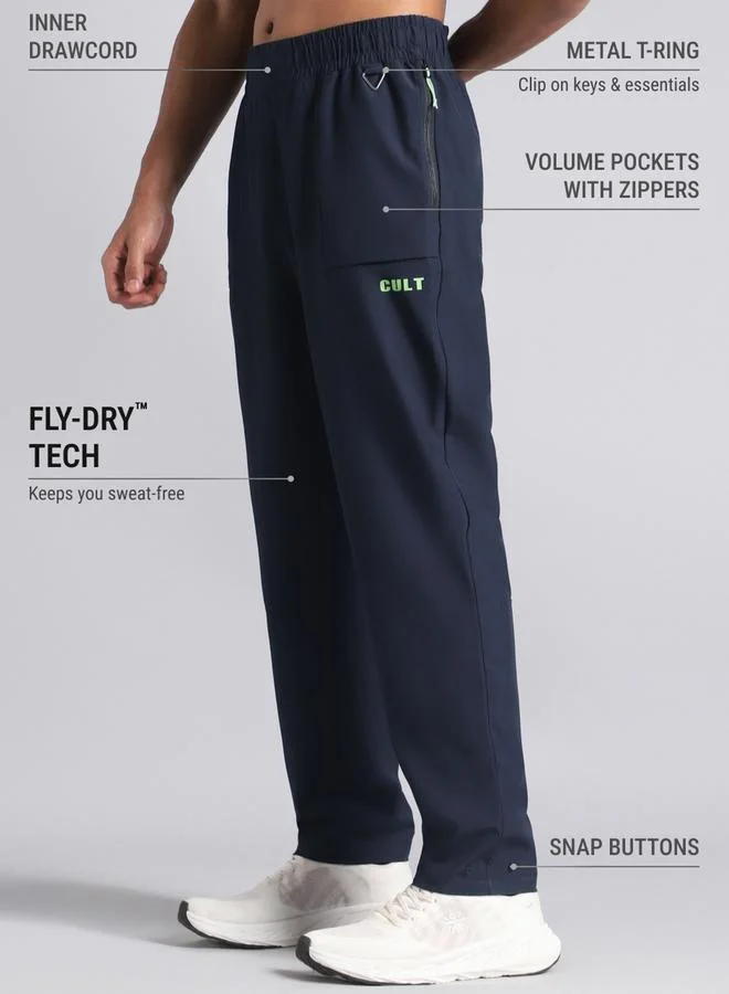 Cult  Men Navy City Commuter Track Pants for Men | Best Price UAE