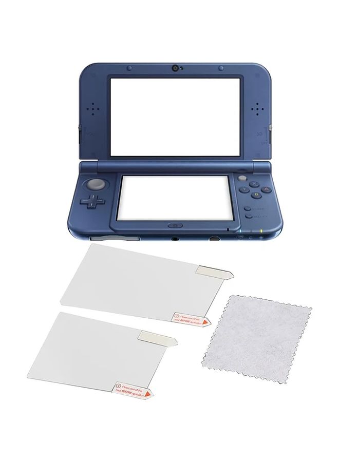 2pcs Light Beige Screen Protector For New 3DS LCD Top And Bottom Case - Image 3