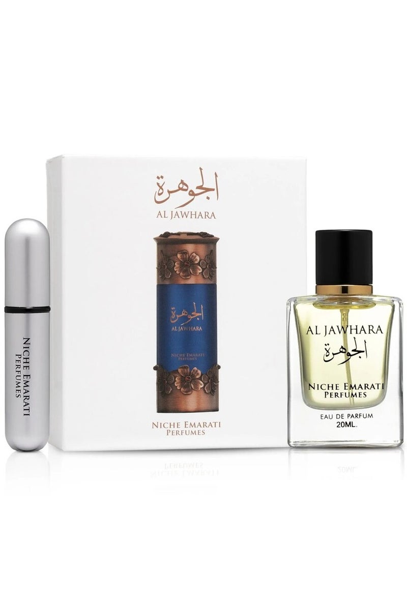 Niche Emarati Al Jawhara EDP 20ML with Refiller - Image 2