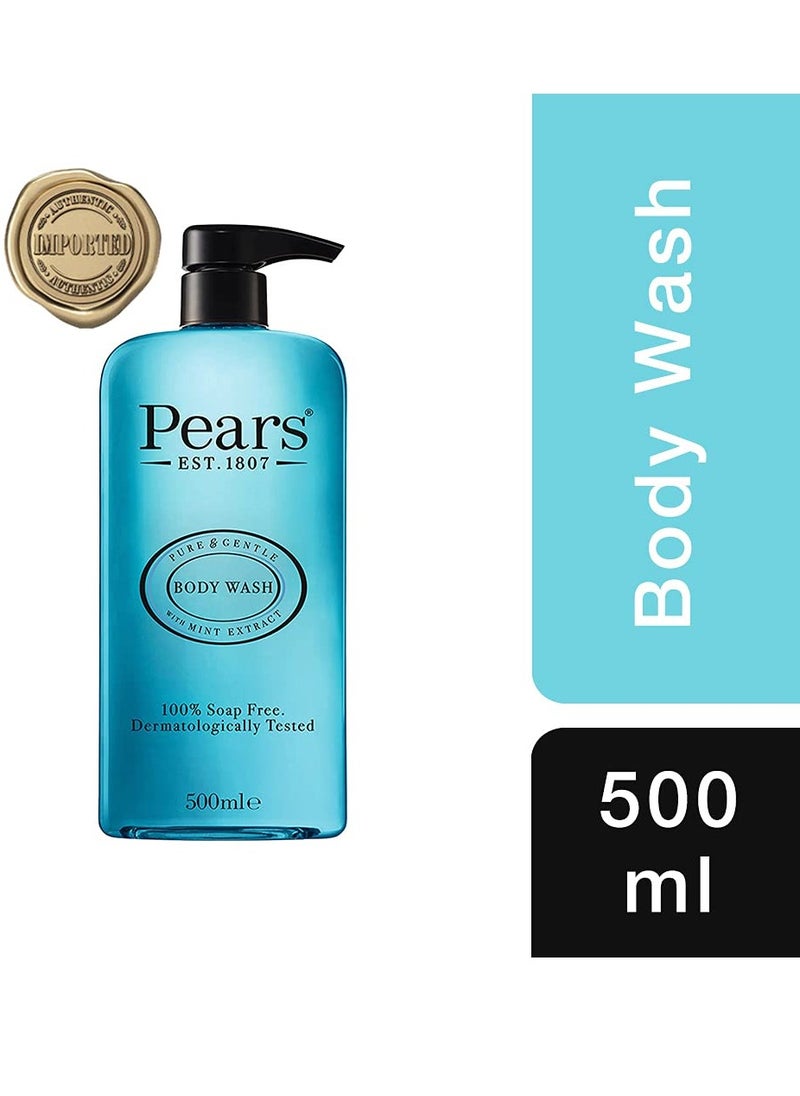 Pears Pears Pure Gentle Body Wash With Mint Extract 500 Ml  - Image 2