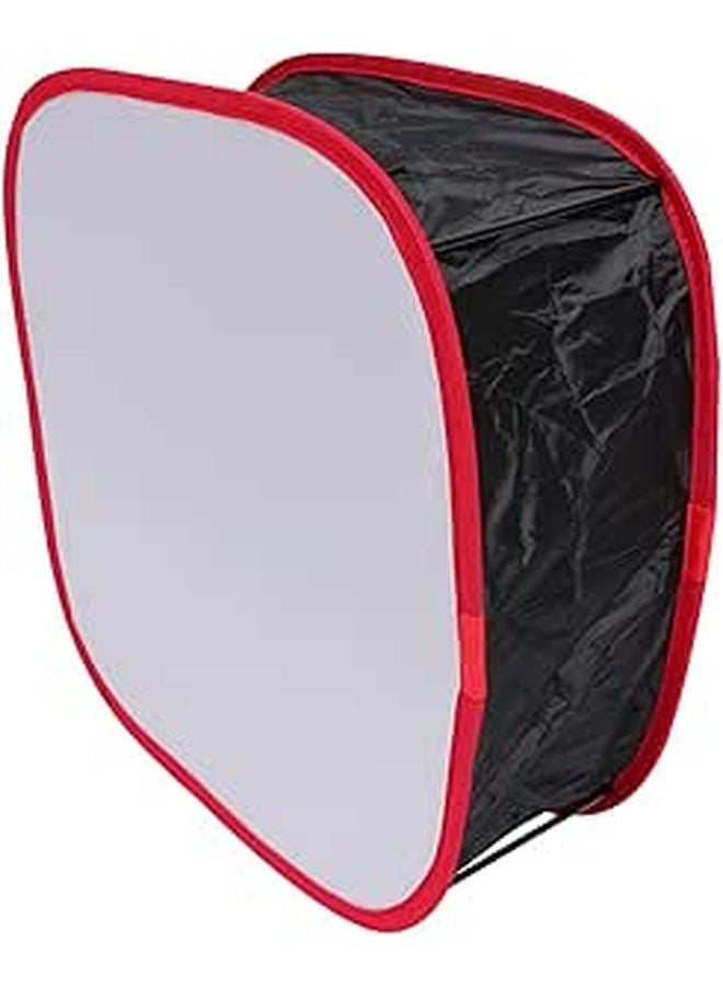 غطاء ناشر صندوق إضاءة LED صغير مع ضوء ناعم أبيض 20 سم لاستوديو التصوير الفوتوغرافي - Image 1