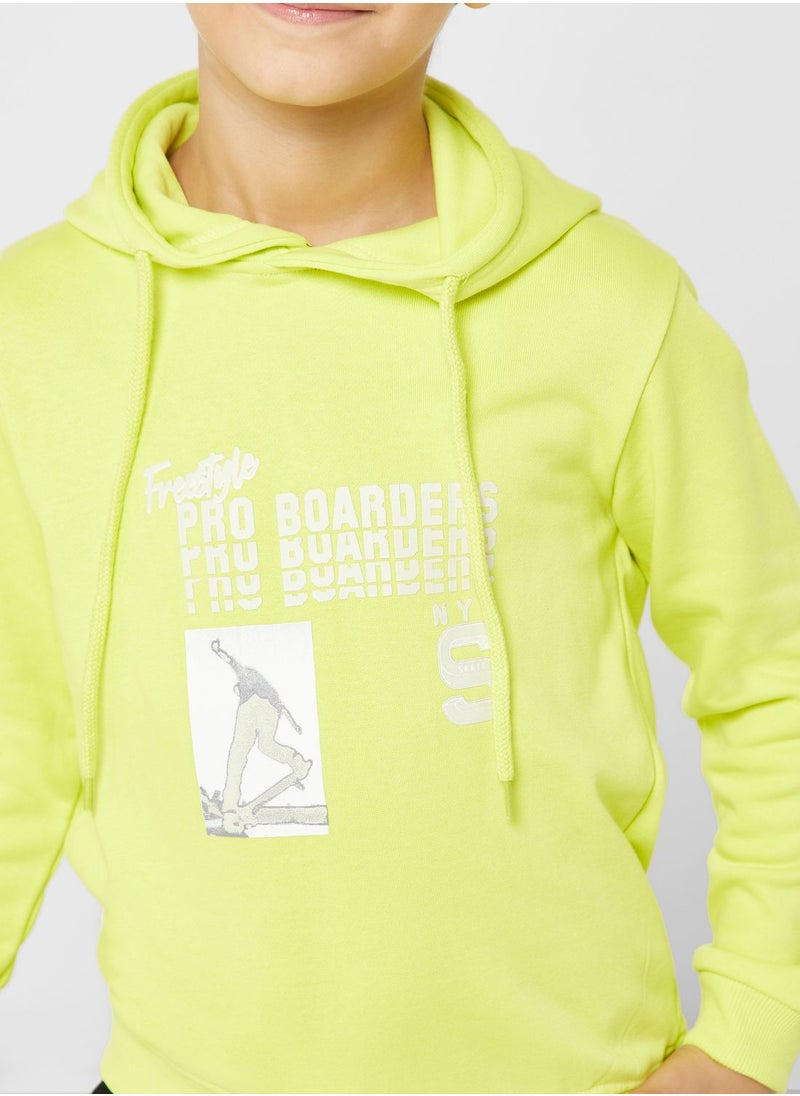 Pinata - Night Glow Radium Printed Hoodie For Boys - Image 1