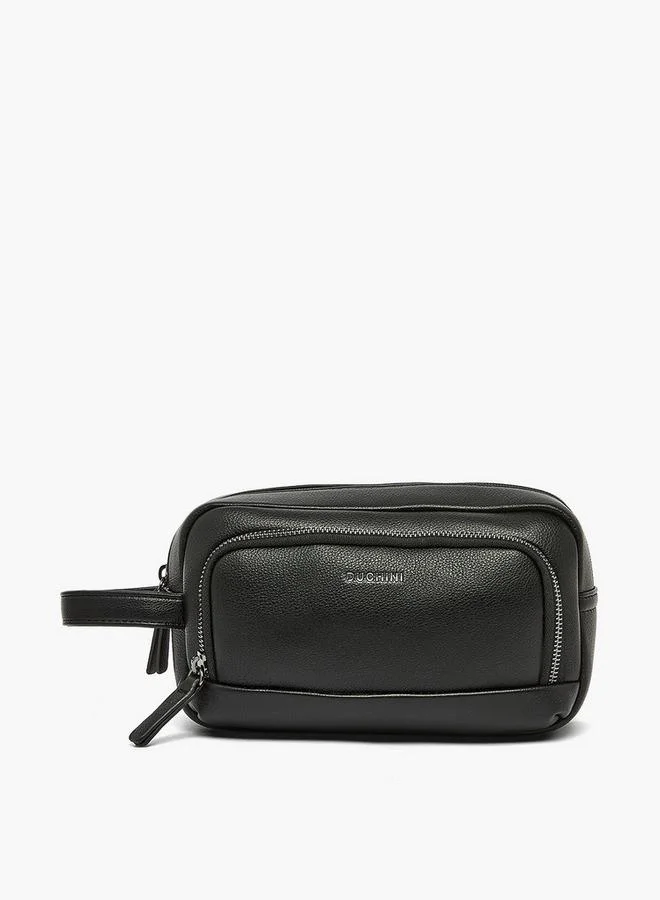 Duchini Textured Pouch With Handle