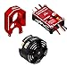 GOUP RC GOUPRC 2204 2400KV Brushless Outrunner Motor with Mount 30A Brushless ESC Combo Kit for SCX24 Axial 124 Remote Control Crawler Truck Car Red - Image 2