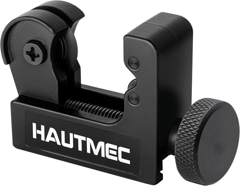 HAUTMEC Copper Pipe Cutter Tool 1/8" to 7/8" OD (3-22mm), Mini Copper Tubing Cutter Tool for PVC, Copper, Aluminum, and Thin Stainless Steel Tube HT0132-TC - Image 1