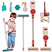 Jomifin Vacuum Cleaner Toy for Toddler with Real Suction Function Realistic RolePlay Cordless Vacuum Toy with Music Kids Interactive Toy Cleaning Tool Set for Boys Girls - Image 2