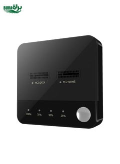 BURAQ SSD Copy Machine M.2 SATA/NVME Mutual Copy Clone Online Read / Write HDD Enclosure  - Image 1