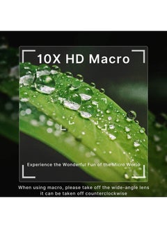 PICTRON Wide Angle Lens for Sony ZV1, ULANZI WL-1 ZV1 18mm Wide Angle/ 10X Macro 2-in-1 Additional Lens for Sony ZV1 Camera  - Image 4