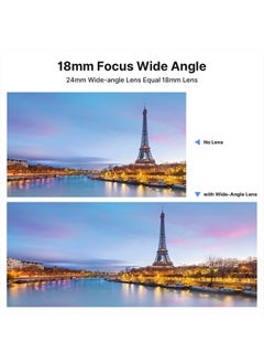 PICTRON Wide Angle Lens for Sony ZV1, ULANZI WL-1 ZV1 18mm Wide Angle/ 10X Macro 2-in-1 Additional Lens for Sony ZV1 Camera  - Image 3