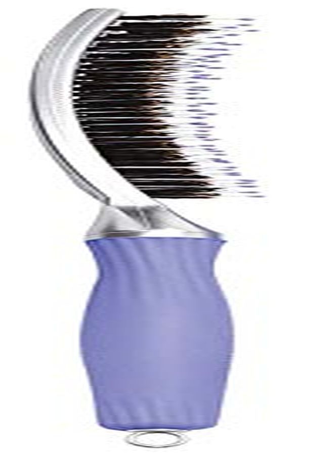 Olivia Garden Fingerbrush Scalp-Hugging & Vented Combo Paddle Hair Brush (Ionic & 100% Boar Bristles) Fbco-Gd (Grande) - Image 2