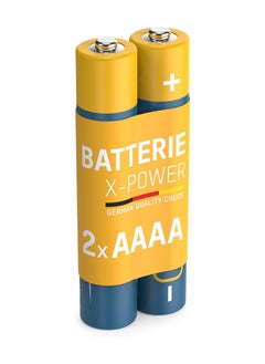 ANSMANN (2-Pack) 1.5V Alkaline AAAA Battery (Special Size AAAA/Lr61) Battery For Stylus Surface Pro/Dell Venue Pro Tablet, "Leuchtie" Dog Light Collars Shelf Life 7 Years  - Image 1