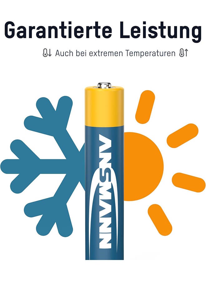 ANSMANN (2-Pack) 1.5V Alkaline AAAA Battery (Special Size AAAA/Lr61) Battery For Stylus Surface Pro/Dell Venue Pro Tablet, "Leuchtie" Dog Light Collars Shelf Life 7 Years - Image 4