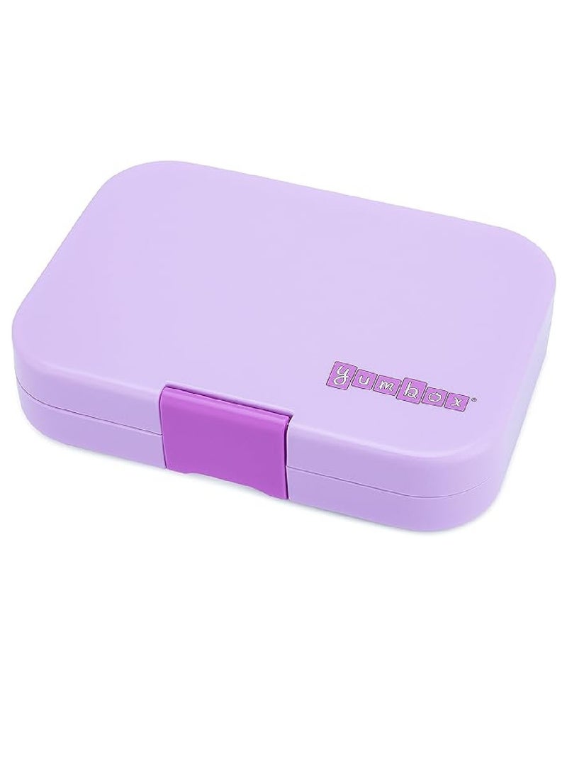 Yumbox صندوق بينتو مقاوم للتسرب مكون من 4 أقسام من Yumbox Panino باللون الأرجواني - Image 2