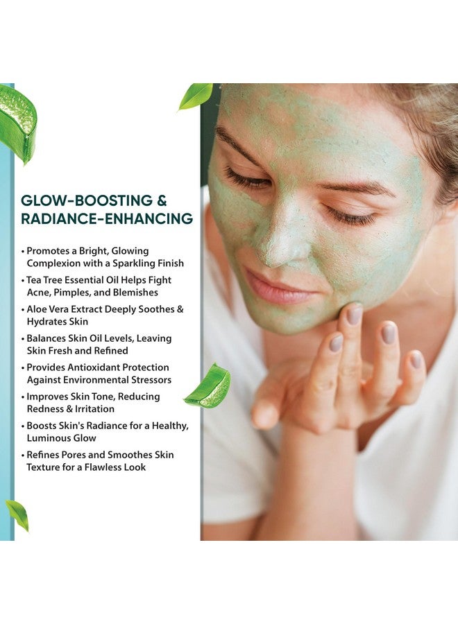 Twasa Glow Mask Glitter Peel Off Mask for Deep Cleansing, Brightening & Hydrating Face Mask with Green Tea & Aloe vera | Peel Off Mask For Instant Glow, 90gm - Image 4
