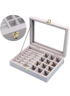 Generic Velvet Accessories And Jewelry Organizer in random color  - Image 2