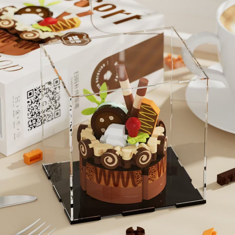 Chaole Innovative Model Compatible With Lego Cake Building Blocks Chocolate Educational Assembly Toys Girls Series Gifts - Image 4