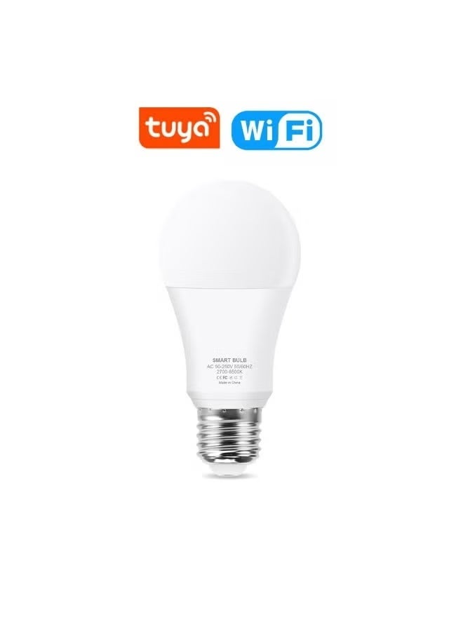 Tuya Doodle Smart Bulb – RGBCW WiFi LED Light Bulb with Google Voice Control, 5-Color Modes, Works with Smart Life App - Image 1