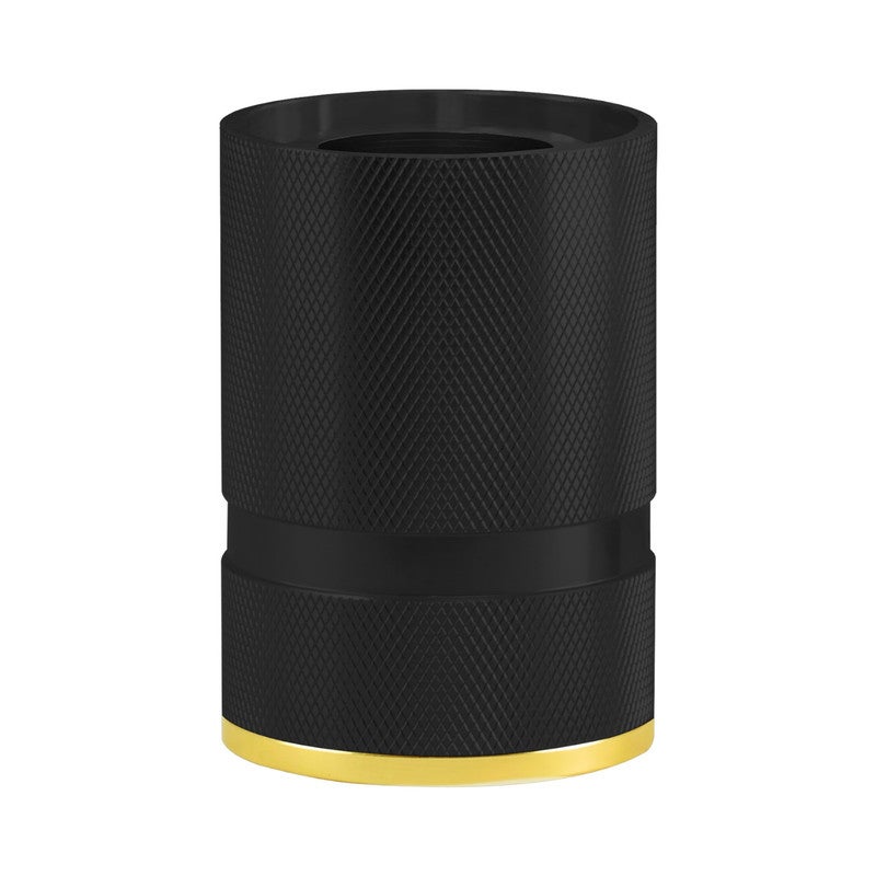 MADISON – BLACK KNURLING LAMP BASE – TYPE G PLUG