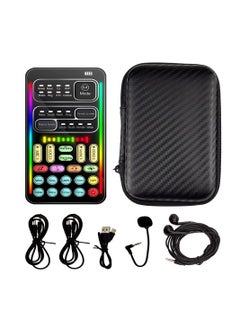 Portable Voice Changer, Handheld Microphone Voice Changer with 8 Sound Effects,Portable Mini Voice Changer Device Sound Effects Machine for Mobile Phone PC Laptops PS4 Xbox One Games