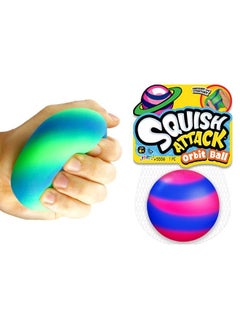 Ja-Ru Stretchy Balls Stress Relief Sand Filled Ball For Kids And Adults (1 Unit Assorted) Hand Therapy Stress Ball Tough Squeeze And Stretch. Sensory Fidget Relaxing Toy. ; 55581A  - Image 2