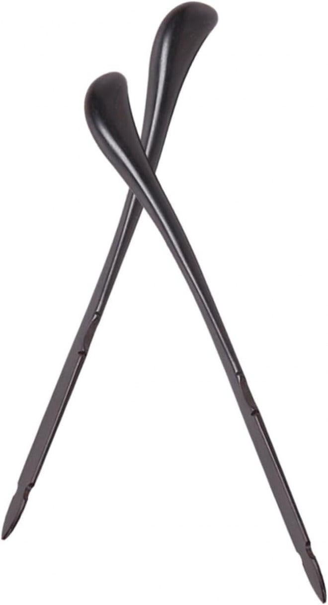Professional Ebony Dulcimer Hammers Practice Mallets for Yangqin Players Simple Design Musical Sticks for Improved Performance and Use - Image 1