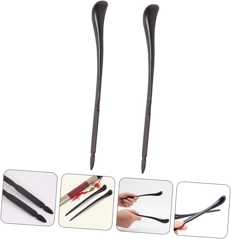 Professional Ebony Dulcimer Hammers Practice Mallets for Yangqin Players Simple Design Musical Sticks for Improved Performance and Use - Image 5