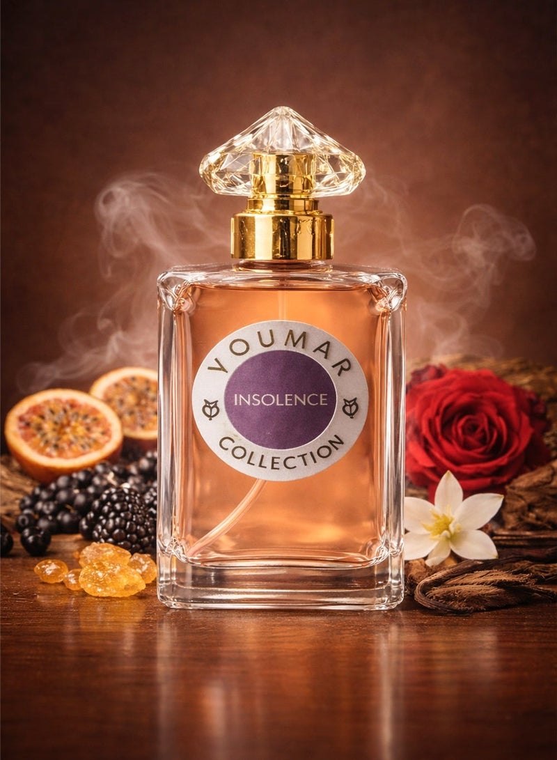 يومار كولكشن إنسولنس رقم 0115 عطر فاخر للنساء – عطر ناعم بودري بنفحات البنفسج والسوسن والفانيليا | أو دو بارفان نسائي طويل الثبات - Image 1