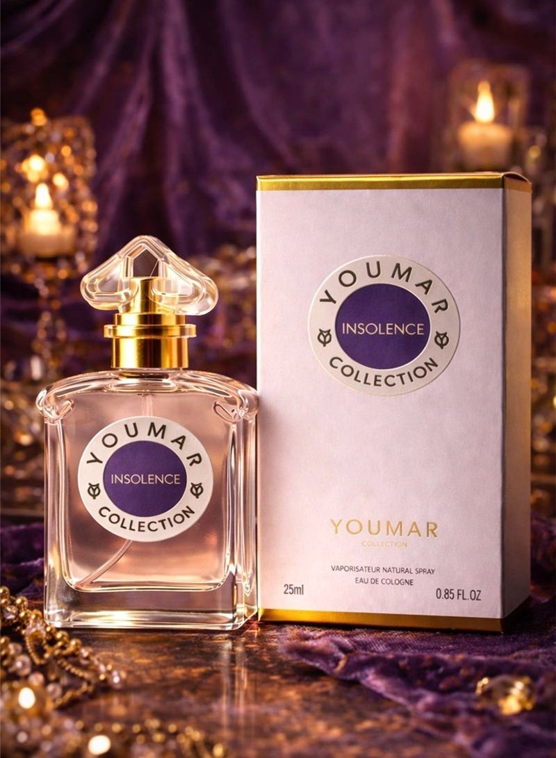 يومار كولكشن إنسولنس رقم 0115 عطر فاخر للنساء – عطر ناعم بودري بنفحات البنفسج والسوسن والفانيليا | أو دو بارفان نسائي طويل الثبات - Image 5